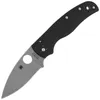 Nóż składany Spyderco Shaman Lightweight Black FRN, Satin CTS BD1N by Sal Glesser (C229PBK)